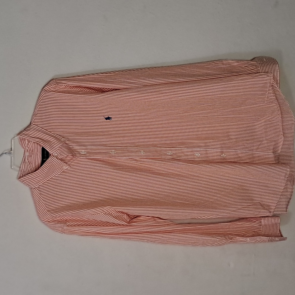 Ralph Lauren Blue Label Men's Size Large Striped Button-down